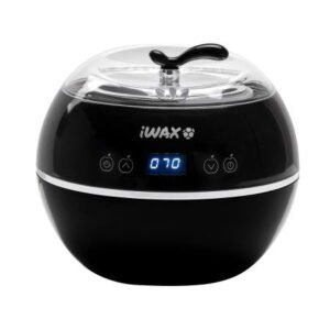Ohrievač vosku iWax, 500 ml plechovka, 100 W, čierny