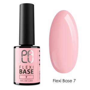 PALU Flexi Base 7 – flexibilná stavebná báza na nechty, teplá ružová, 11 g