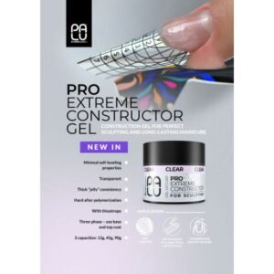 PALU PRO EXTREME Constructor Gel CLEAR 12 g – najtvrdší stavebný gél