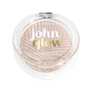 CLARESA John Glow 03 Think Pink – lisovaný rozjasňovač ružový