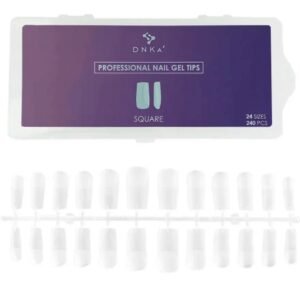 DNKa Professional Nail Gel Tips Oval 240 ks – gélové tipy na nechty oválne