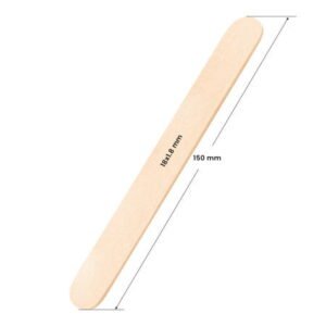 Drevené špachtle na depiláciu 150x18 mm – 150 ks