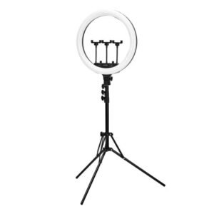 GLOW kruhové svetlo 18" RGB so statívom 45 W – ring light 45 cm