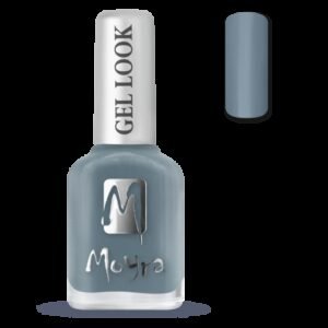 Moyra Gel Look lak na nechty 1015 Maeva 12 ml – sivomodrý gel effect