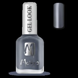 Moyra Gel Look lak na nechty 1016 Kenza 12 ml – sivý gel effect
