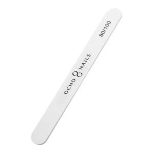 Ocho Nails pilník 80/100 – profesionálny rovný pilník
