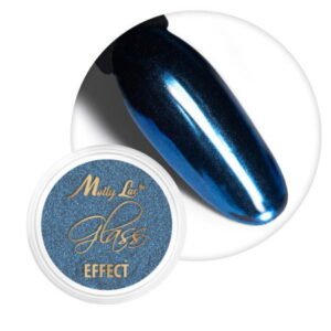 Pigmentový prášok Glass effekt Blue 8
