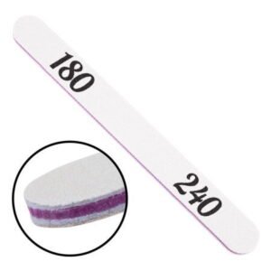 Pilník biely rovný 180/240