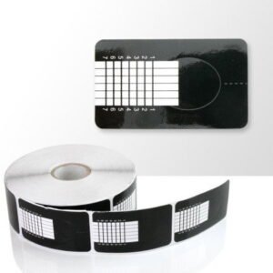 Šablóny na nechty čierne 500 ks