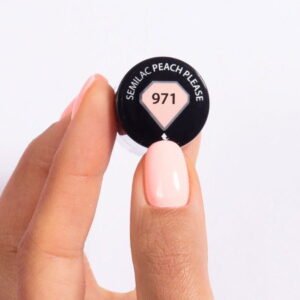 Semilac - gél lak 971 Peach Please 7 ml