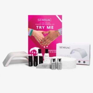 Semilac TRY ME sada na gél lak LED 24W/36 – štartovací set s lampou