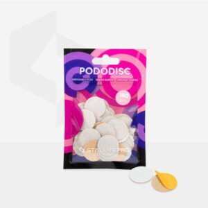 Staleks Expert brúsne papiere Pododisc M 20 mm 180 – jednorazové pilníky PDF-20-180 (50 ks)