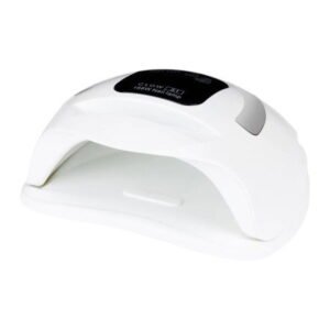 UV/LED lampa GLOW S1 168W strieborná – Dual LED profesionálna lampa na nechty