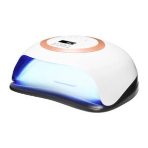 UV/LED lampa GLOW S1 168W zlatá – Dual LED profesionálna lampa na nechty