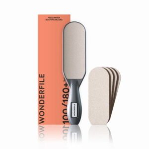 Wonderfile Pilník na päty 100/180 so 4 pilníkmi